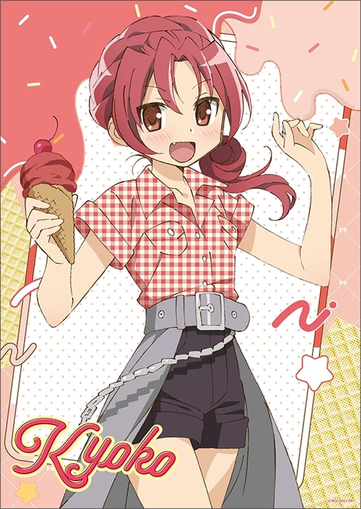 Kyoko Sakura A3 Clear Poster (ice cream PARTY) - Puella Magi Madoka Magica - Movic (Pre-owned)