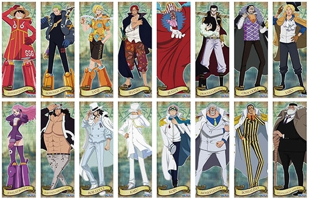 One Piece Egghead Arc Character Poster Collection Complete Set of 16