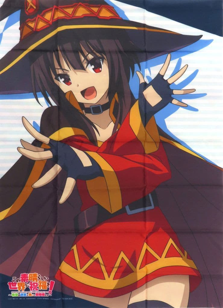 Megumin B2 Fabric Poster KonoSuba Labyrinth of Hope