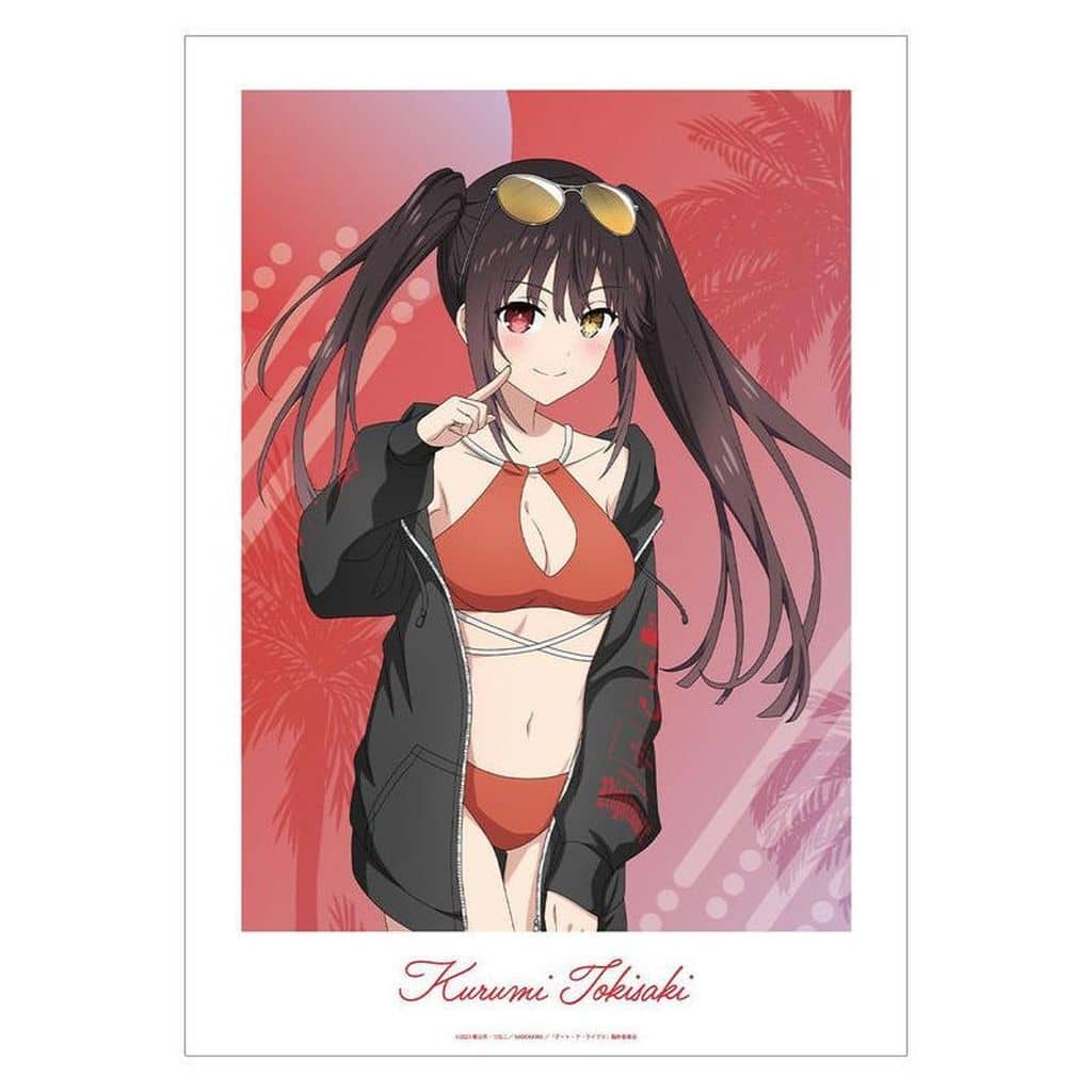 Date A Live V Kurumi Tokisaki Beach Date Ver. A3 Poster