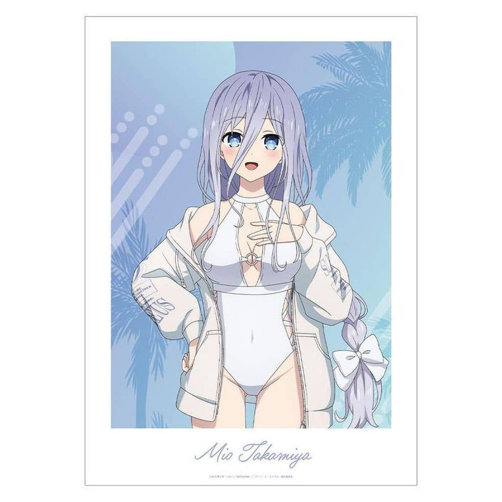 Mio Takamiya Beach Date Ver. A3 Matte Poster