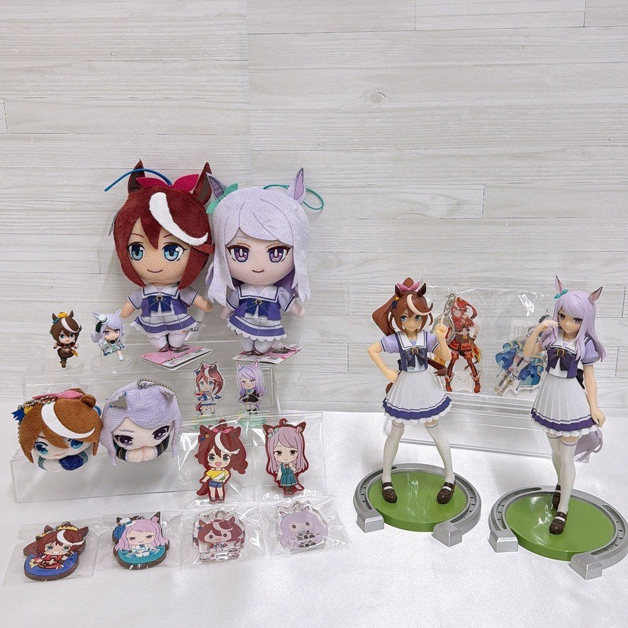 Tokai Teio & Mejiro McQueen Best Rivals 18-Item Set – Figures & Plush – Umamusume Pretty Derby