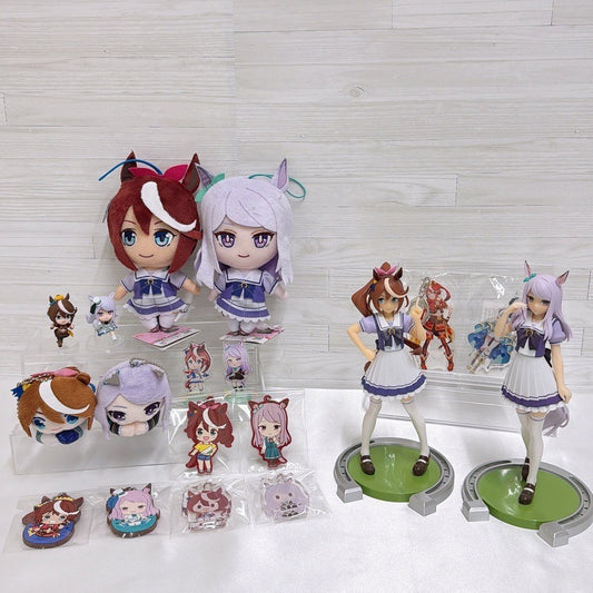 Tokai Teio & Mejiro McQueen Best Rivals 18-Item Set – Figures & Plush – Umamusume Pretty Derby