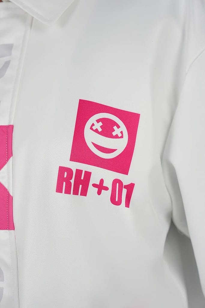 Hatsune Miku Racing Ver. 2025 Jersey White (Size M) - Good Smile Moment Jacket