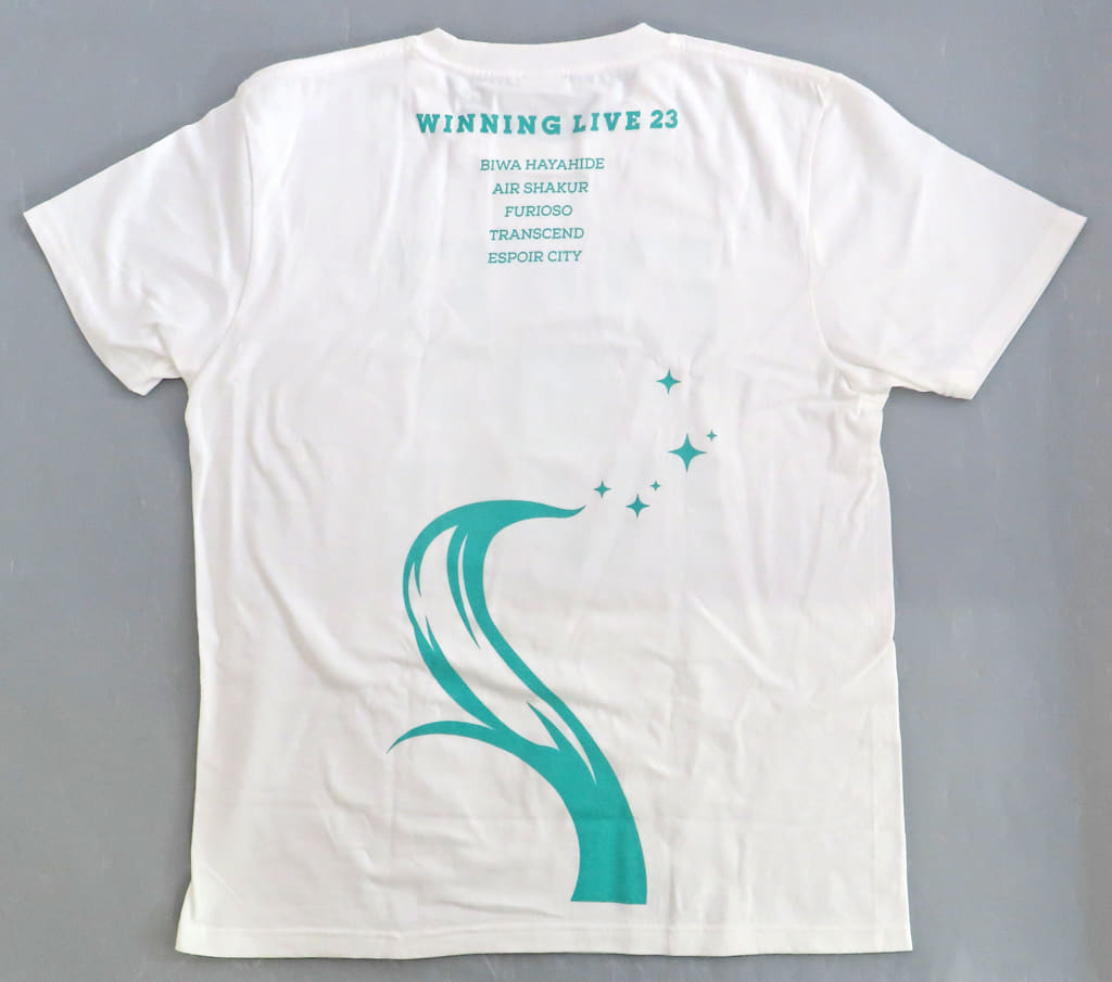 Umamusume Pretty Derby WINNING LIVE 23 Event T-Shirt White L