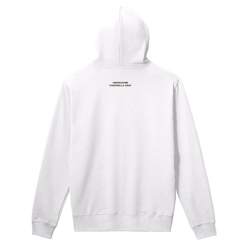 Tamamo Cross Hoodie White XL Umamusume Pretty Derby Cinderella Gray