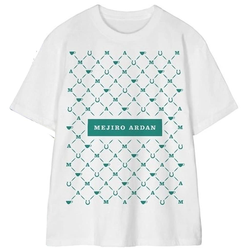 Mejiro Ardan Worn Tee White XL – Umamusume Pretty Derby: Cinderella Gray