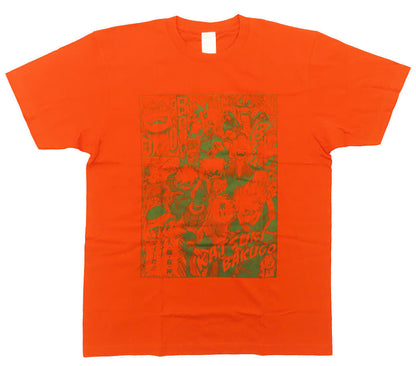 Katsuki Bakugo Memorial T-Shirt Orange Size L My Hero Academia Fair