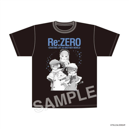 Re:ZERO 2026 Sapporo Snow Festival Winter Snow T-Shirt Black XL