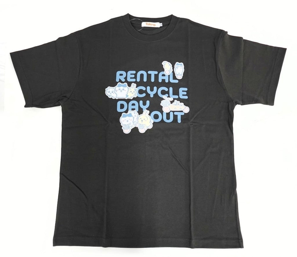 Chiikawa, Hachiware & Usagi Rental Cycle T-Shirt Sumi M