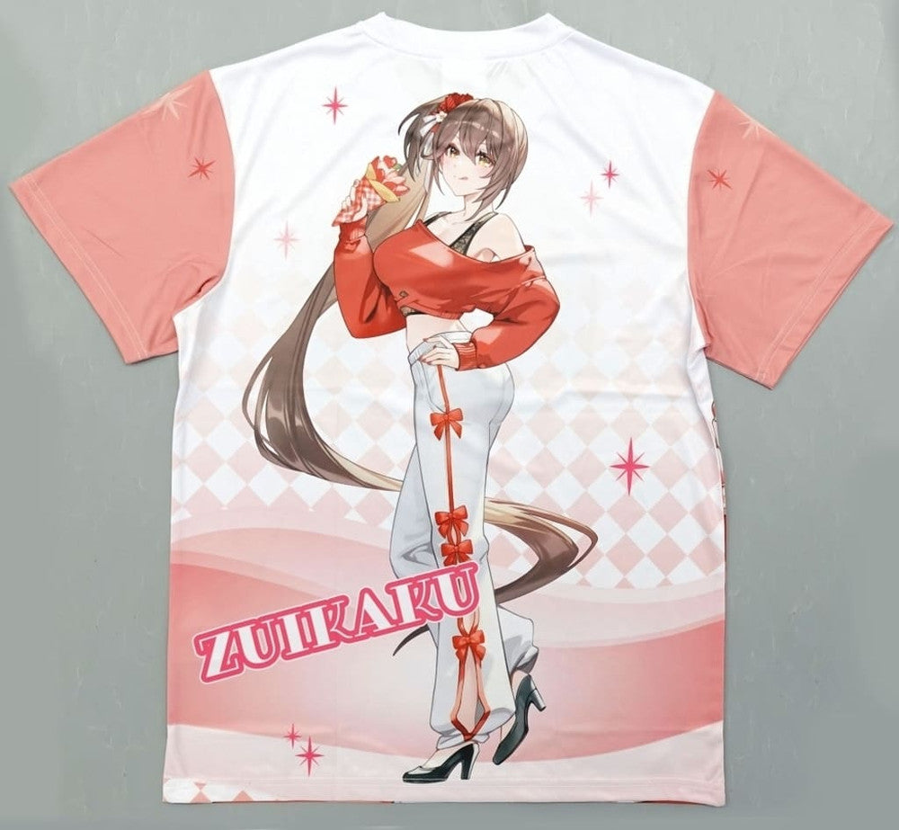 Azur Lane Zuikaku Strawberry Fair T-Shirt White Free Size