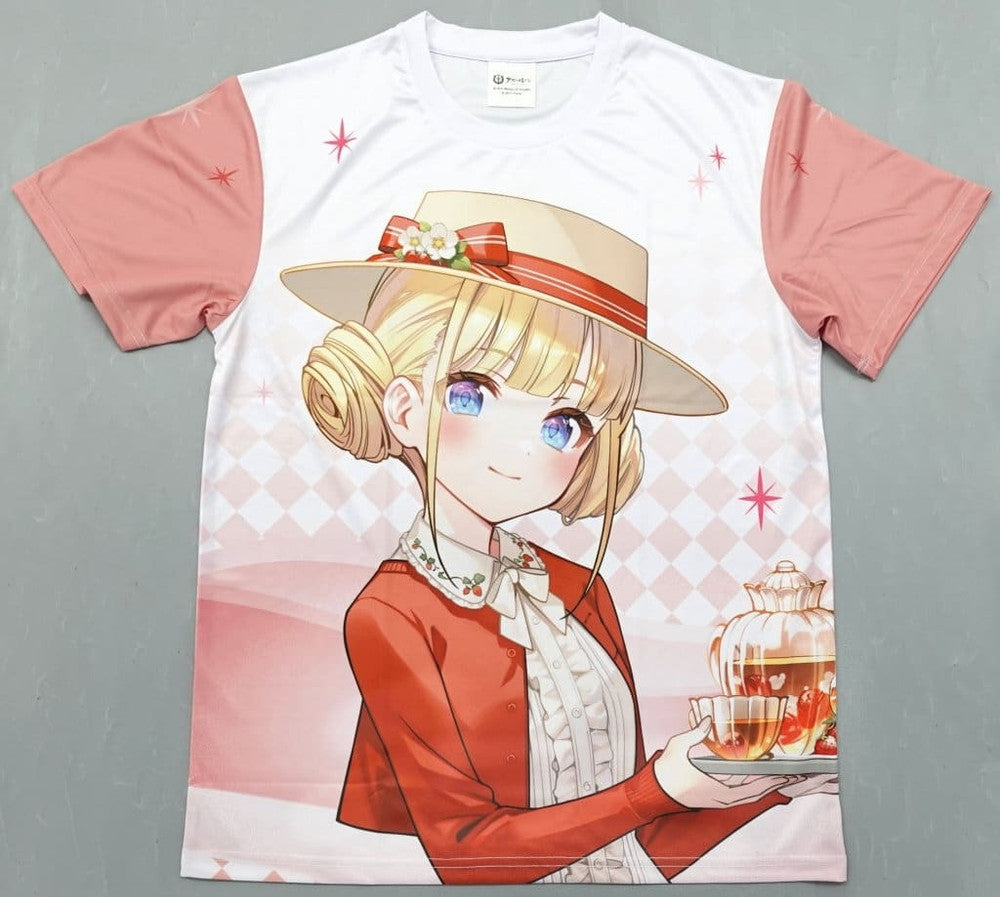 Azur Lane Le Triomphant Strawberry Fair T-Shirt White Free Size