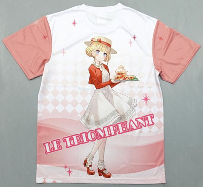 Azur Lane Le Triomphant Strawberry Fair T-Shirt White Free Size