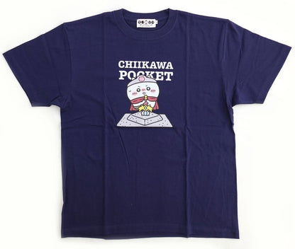 Chiikawa Pocket Fantasy T-Shirt Navy L