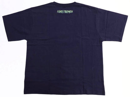 Agnes Tachyon THE FULL CROWN Vintage T-Shirt Navy L