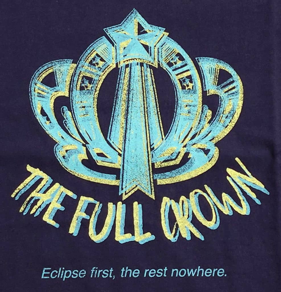 Agnes Tachyon THE FULL CROWN Vintage T-Shirt Navy L