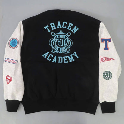 Umamusume Pretty Derby Tracen Academy Varsity Jacket Black L