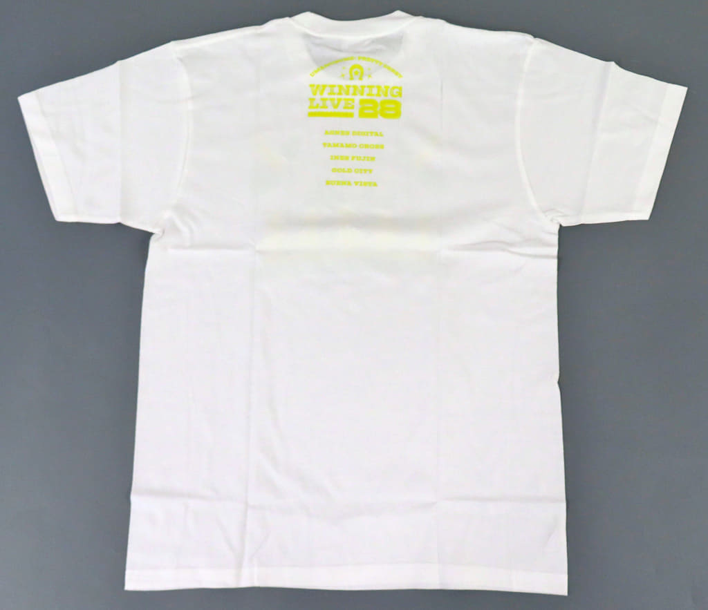 Umamusume Pretty Derby WINNING LIVE 28 Silhouette T-Shirt, White, L