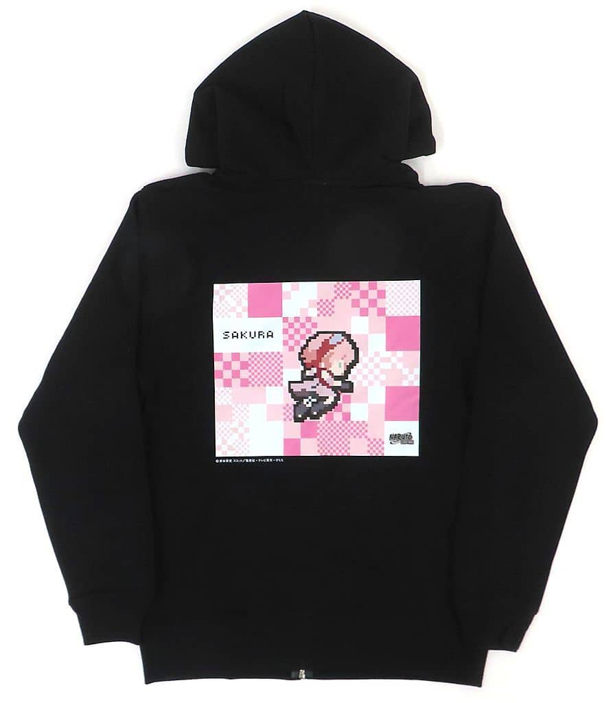 Sakura Haruno NARUTO Shippuden Hoodie Black L