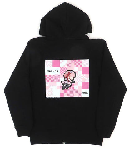Sakura Haruno NARUTO Shippuden Hoodie Black L