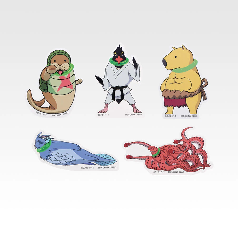 Animal Sticker Collection (7 Types, Complete Set Available) 4