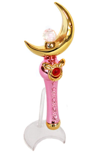 Moon Stick ROPPONGI EDITION Figure - Sailor Moon Exhibition Limited Gashapon Stick & Rod Series Height Approx. 15 cm Bandai