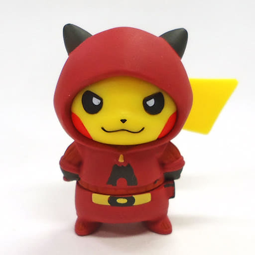 Pikachu Team Magma Grunt Costume Figure - Pokémon Center Exclusive Pocket Monsters Figure Collection, approx. 3cm (Pre-owned)