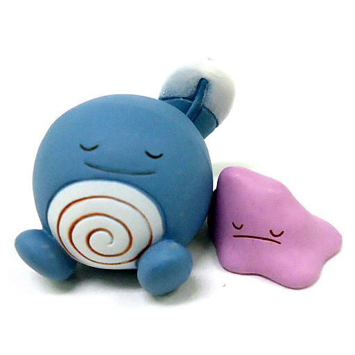 Poliwag & Ditto Pokémon Figure Collection: Henshin! Ditto Vol.1 — Pokémon Center Limited Trading Figure Set (Pokémon Brand)