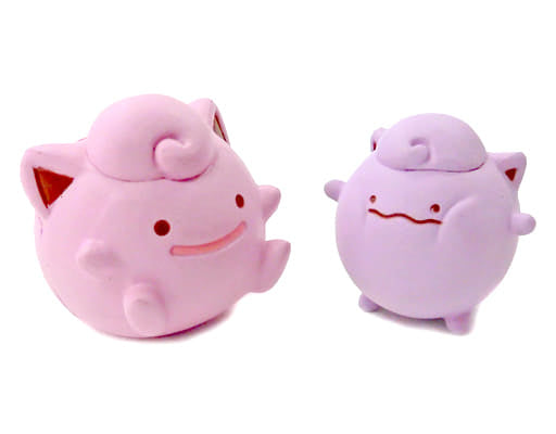 Jigglypuff & Ditto Pokémon Figure Collection: Transform! Ditto Vol.2 - Pokémon Center Exclusive Trading Figure