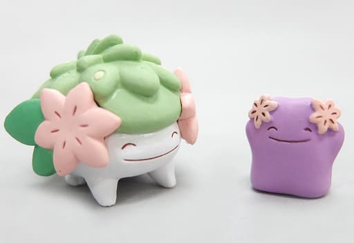 Shaymin & Ditto Figure - Pokémon Figure Collection "Transform! Ditto" Vol.6 - Pokémon Center Exclusive