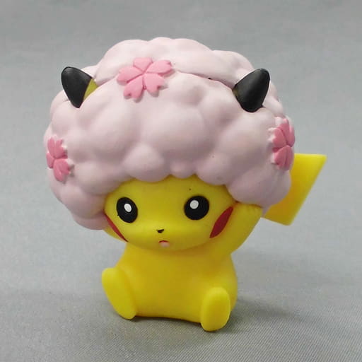 Pikachu (Sakura Afro) Trading Figure - Pokémon Center Tokyo DX Exclusive (Used)
