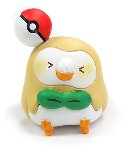 Rowlet Figure - Pokémon Yurutto Figure Collection Vol.1 (Pokémon Center Exclusive Capsule Figure, Used)
