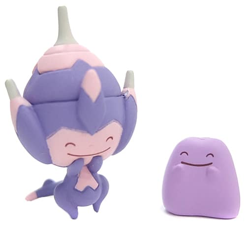 Poipole & Ditto Pokémon Figure Collection Henshin! Metamon Vol.7 - Pokémon Center Exclusive Capsule Toy (Trading Figure)