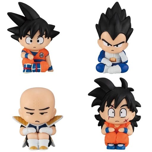 Machibouke Dragon Ball Trading Figure Complete Set of 4