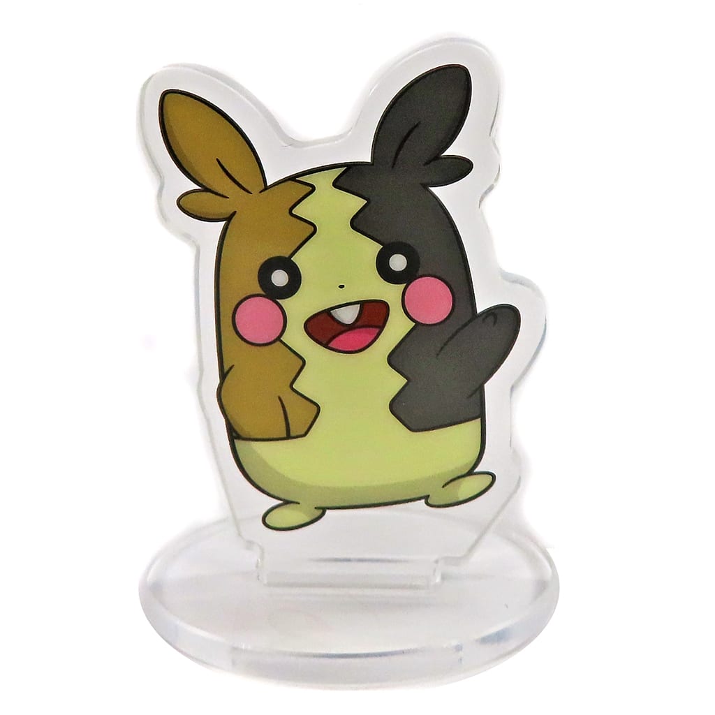 Marnie & Morpeko Costume Miniature Torso Figure Set - Pokémon Center Exclusive - Acrylic Stand Included (Pre-owned)