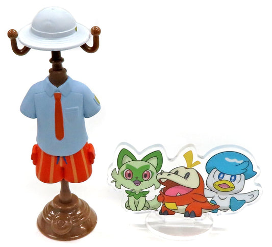 Sprigatito, Fuecoco & Quaxly Costume Miniature Torso Figure - Pokémon Center Exclusive (Pre-owned)