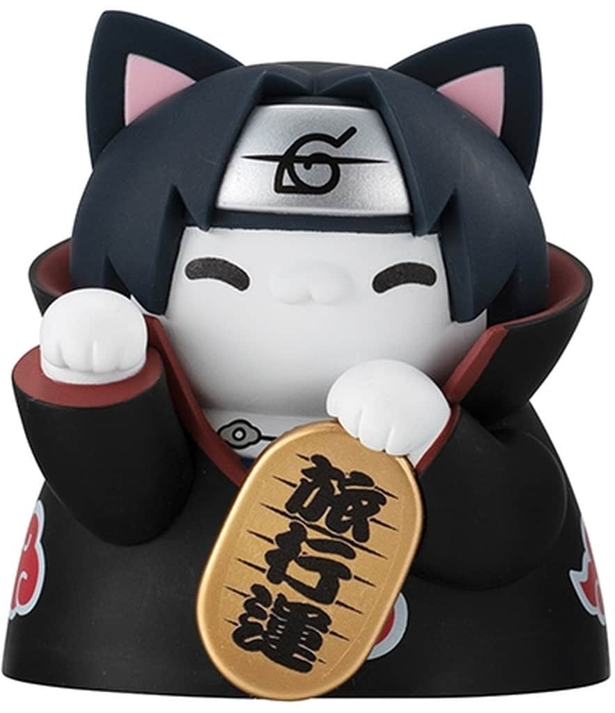 Itachi Uchiha MEGA CAT PROJECT Naruto Nyanto Maneki Cat Figure
