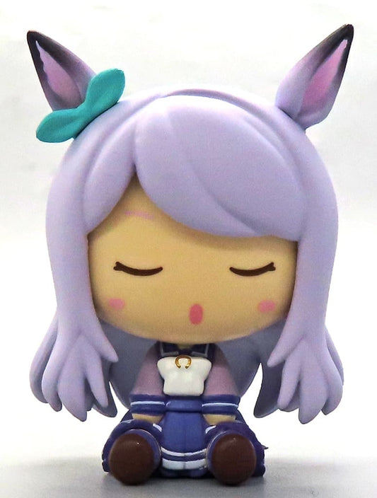 Mejiro McQueen Chokonokko Figure — Mejiro Sanka Chorus Ver. (E Prize, Ichiban Kuji Umamusume Pretty Derby 11) BANDAI SPIRITS — 4.5cm (Pre-owned)