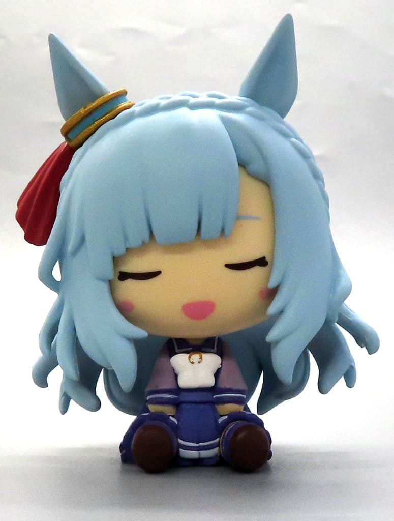 Mejiro Ardan Chokonokko Figure — Mejiro Sanka Chorus Ver. (Ichiban Kuji Umamusume Pretty Derby 11th Edition E Prize) BANDAI SPIRITS — 4.5cm, Used