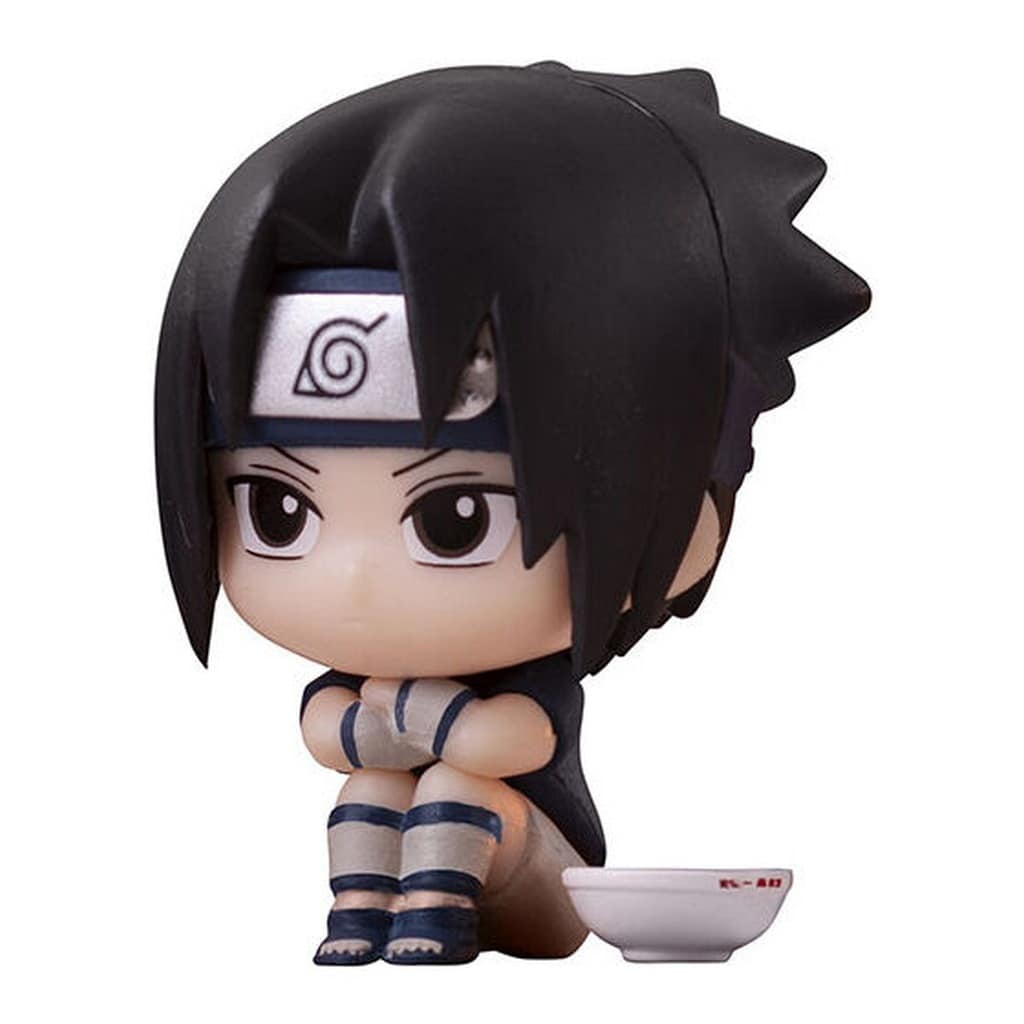 Machiboke NARUTO: Ramen Ichiraku Sasuke Uchiha Figure