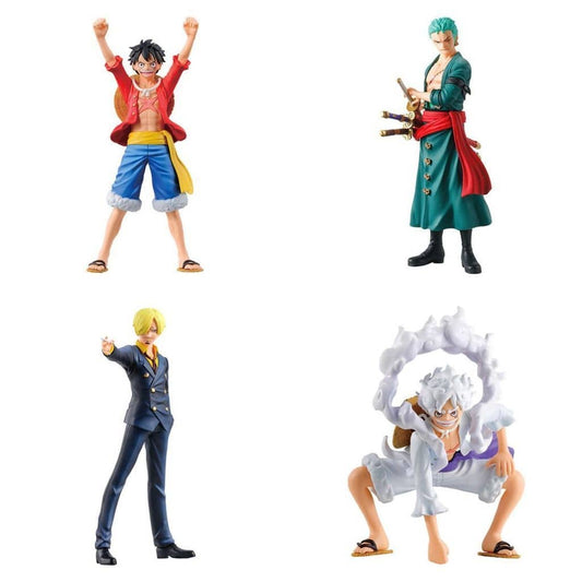 HG ONE PIECE 01 4-Piece Figure Set