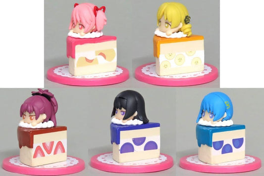 Madoka Kaname, Homura Akemi & Friends Puchiburst Mini Figures Full 5-Piece Set - Puella Magi Madoka Magica (Stand Stones)