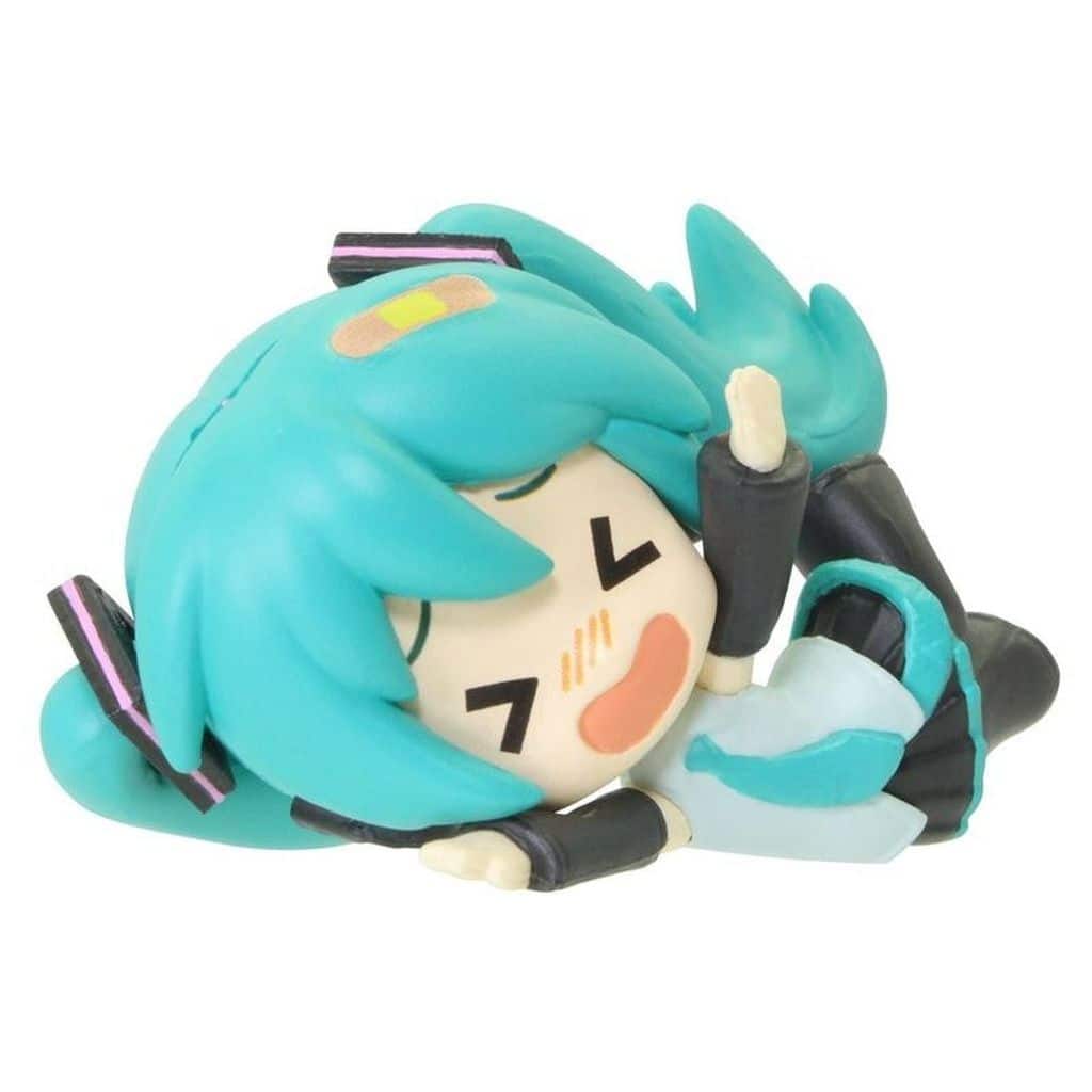 Hatsune Miku Suttencororin Figure 2 - Takara Tomy Arts Small Figure Approx. 5.5cm (Used)