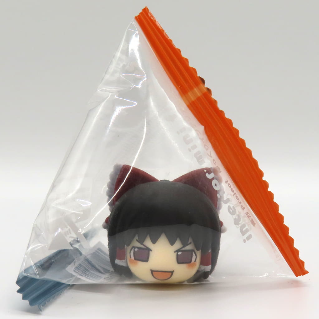 Yukkuri Reimu Mini Interior Figure (Approx. 4.7cm) — Touhou Project Collectible by Eiko (Pre-owned)