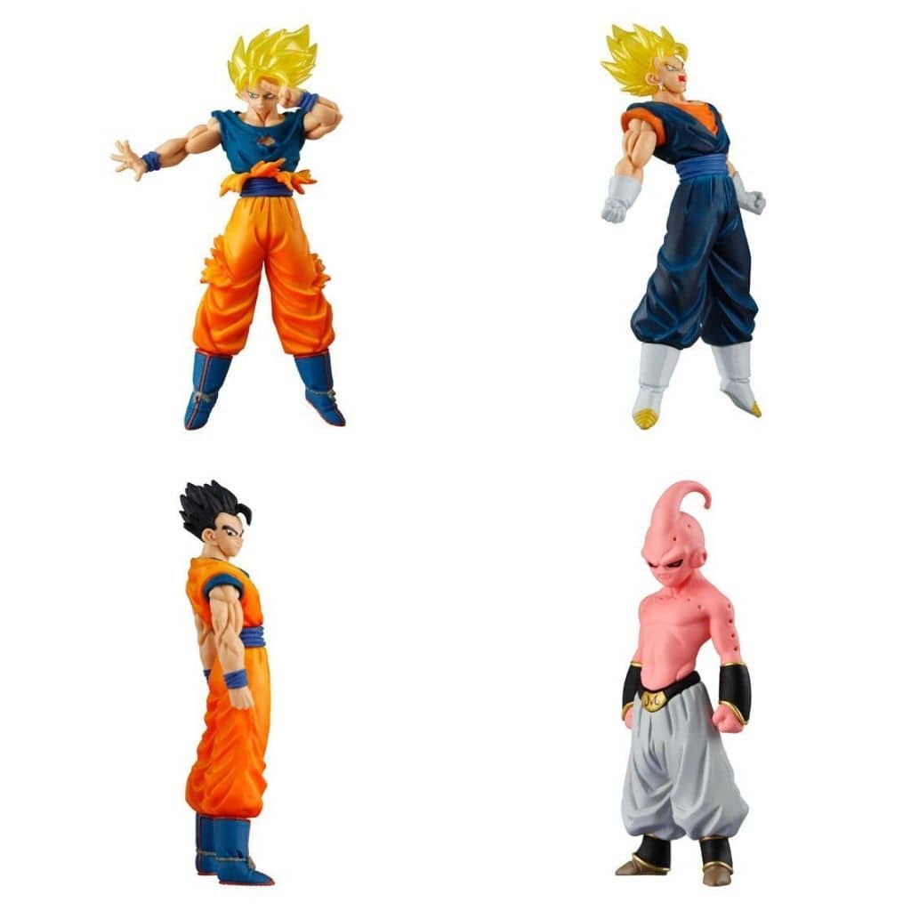 HG Dragon Ball 05 Majin Buu Saga 2 4-Figure Set
