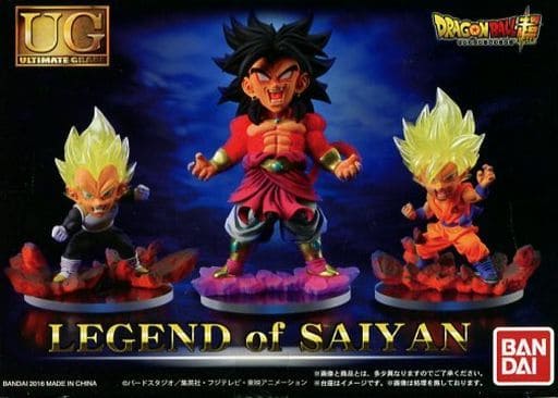Dragon Ball Super UG LEGEND of SAIYAN 3-Piece Figure Set
