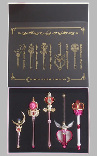 Sailor Moon Stick & Rod Moon Prism Edition BOX Set - Premium Bandai General Sale - Bandai (Approx. 160–230 mm)