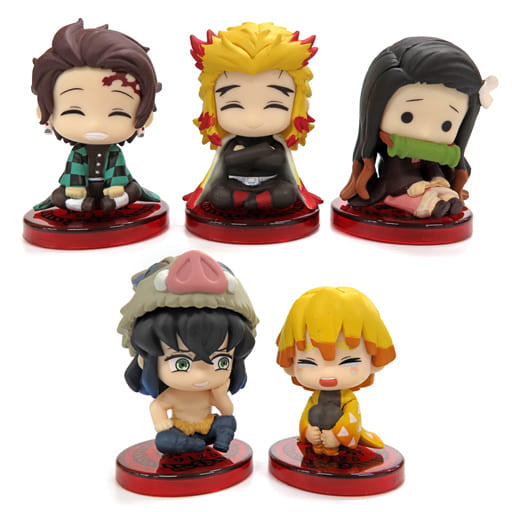 Demon Slayer Sitting Squad Infinite Train Special Edition Figure Set