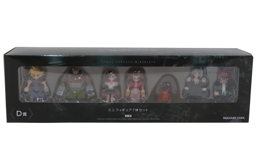 FINAL FANTASY VII Rebirth D Prize Mini Figure 7-Piece Set