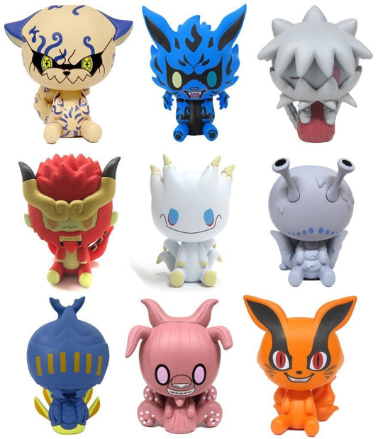 Naruto Shippuden Tailed Beast Chokonokko Figures Complete 9-Piece Set